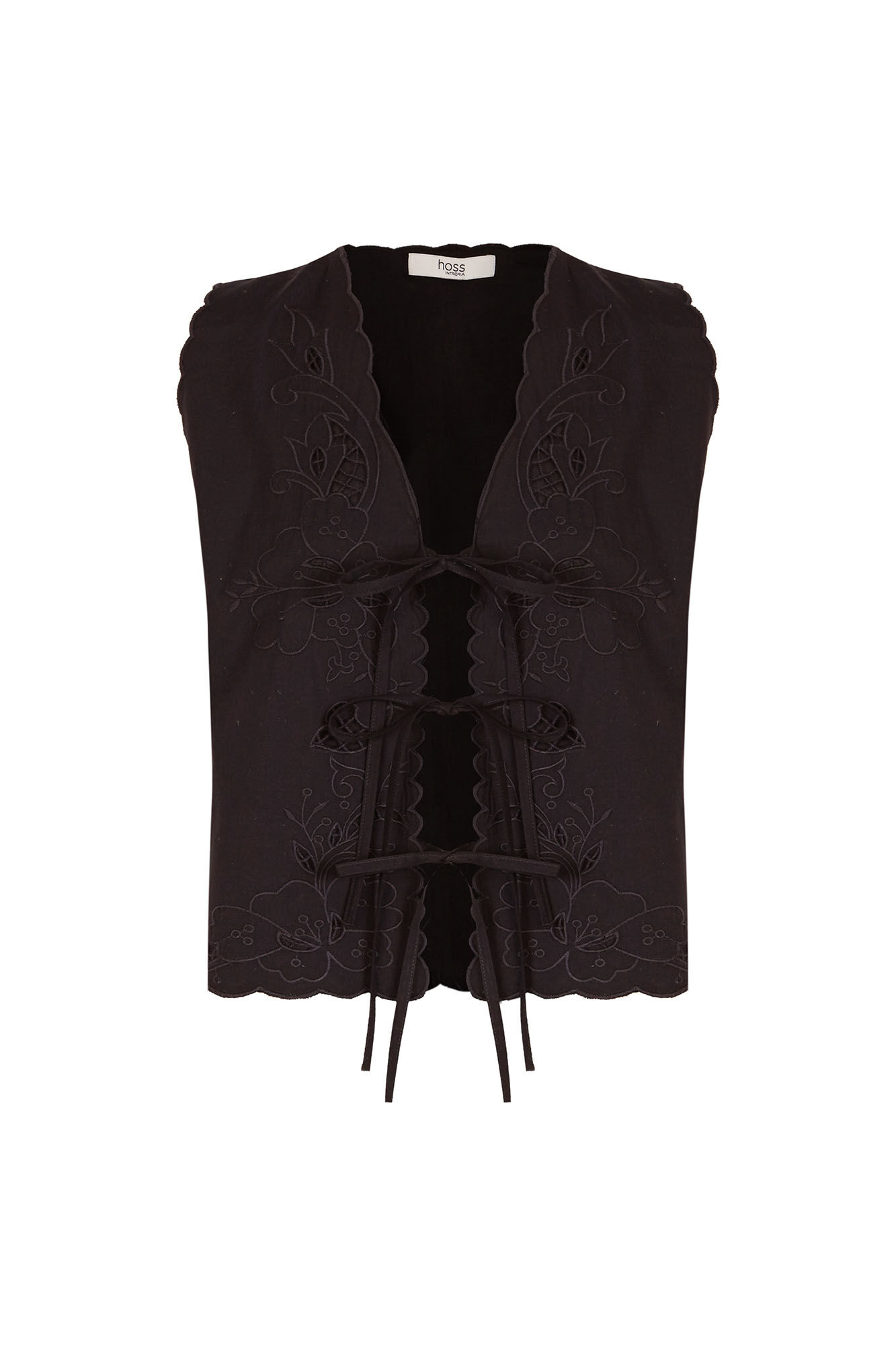 Hoss Intropia Cecilia. Blusa lazada Negro