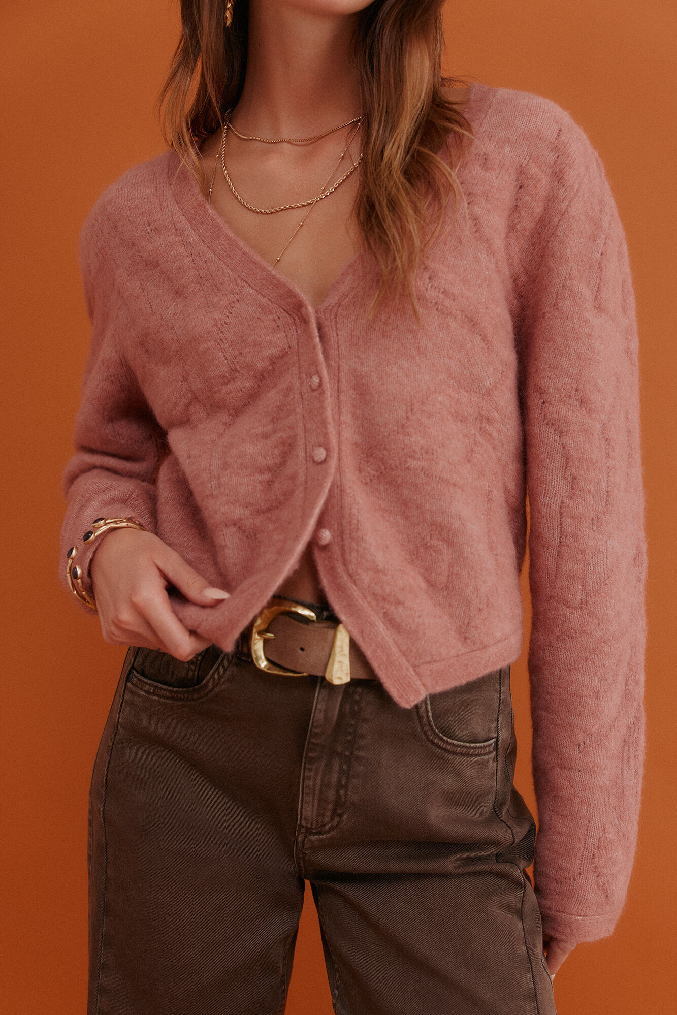 Hoss Intropia Nola. Chamarra de tejido