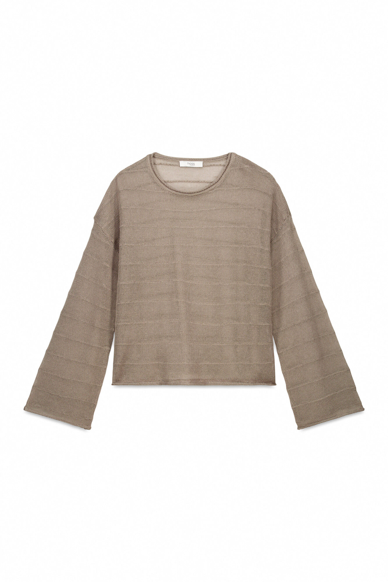 Hoss Intropia Nicole. Su&eacute;ter con lentejuelas Kaki