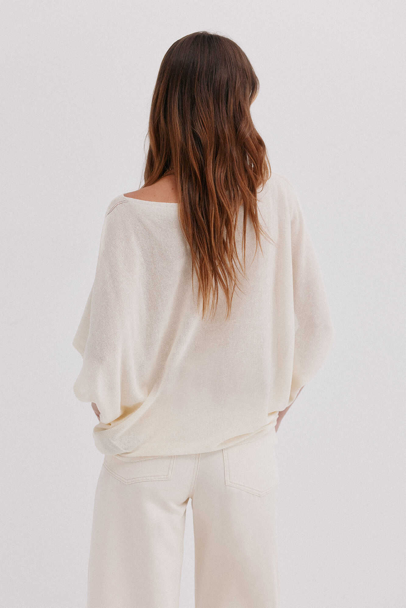 Hoss Intropia Indira. Su&eacute;ter de punto Beige