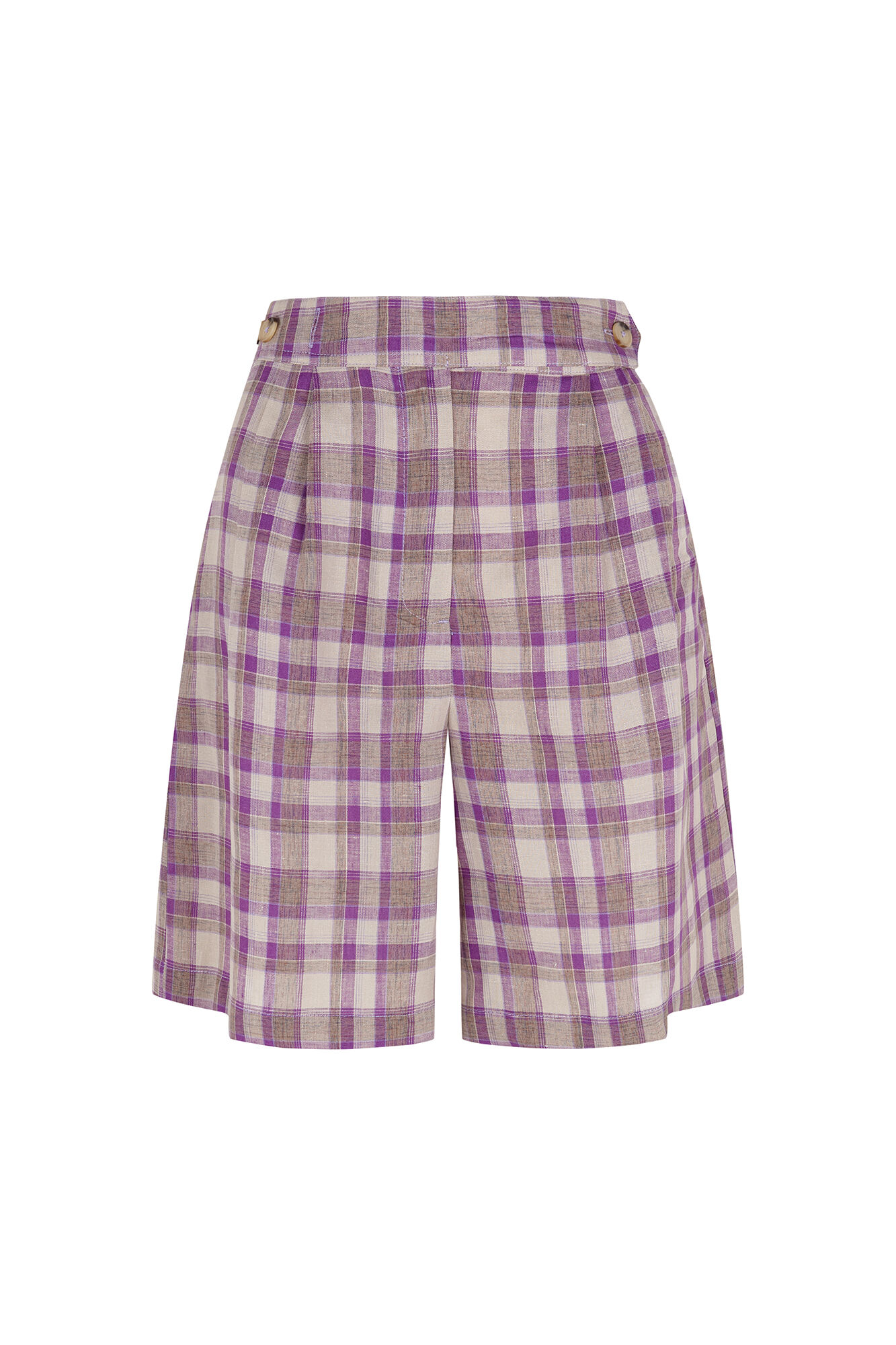 Hoss Intropia Pecky. Bermuda estampada Lila