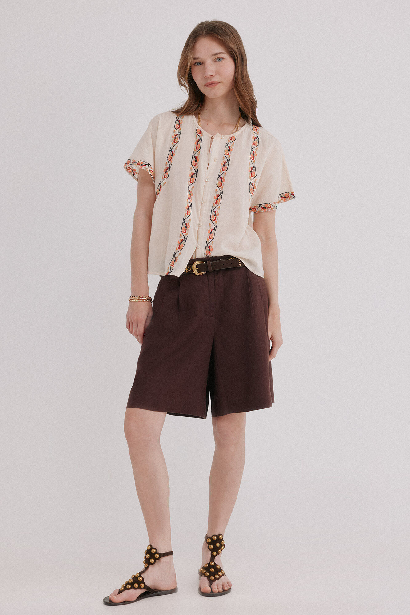 Hoss Intropia Cloe. Blusa flu&iacute;da