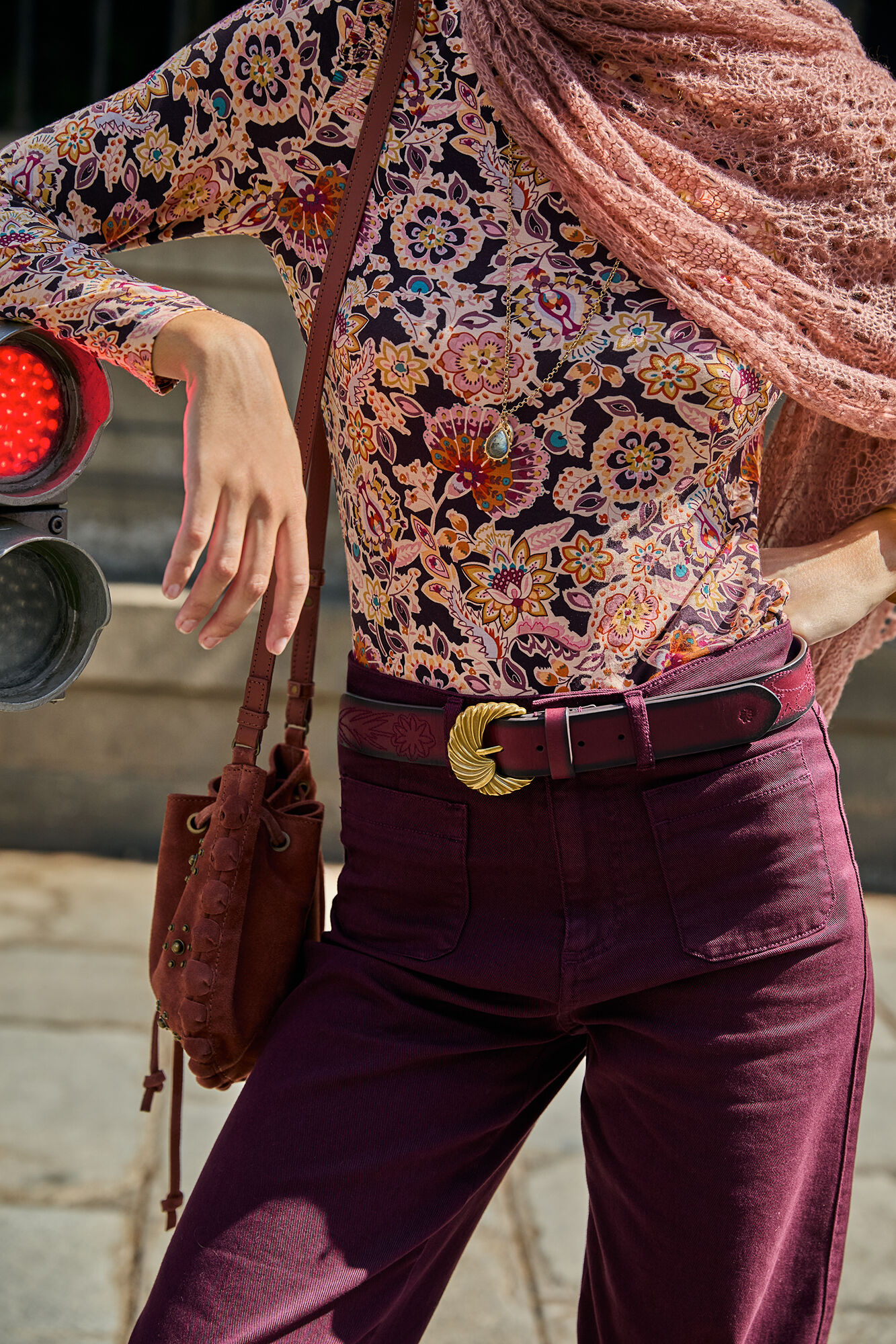 Hoss Intropia Mara. Playera estampada