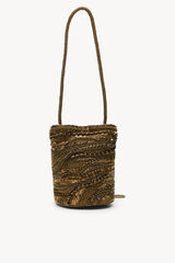 Hoss Intropia Nuria. Bolsa de abalorios Amarillo