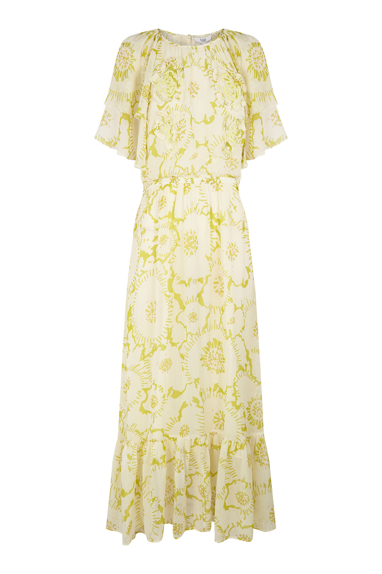 Hoss Intropia Alisha. Vestido largo flu&iacute;do Multicolor