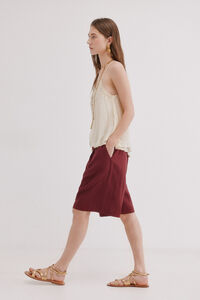 Hoss Intropia Paisley. Bermudas flu&iacute;das