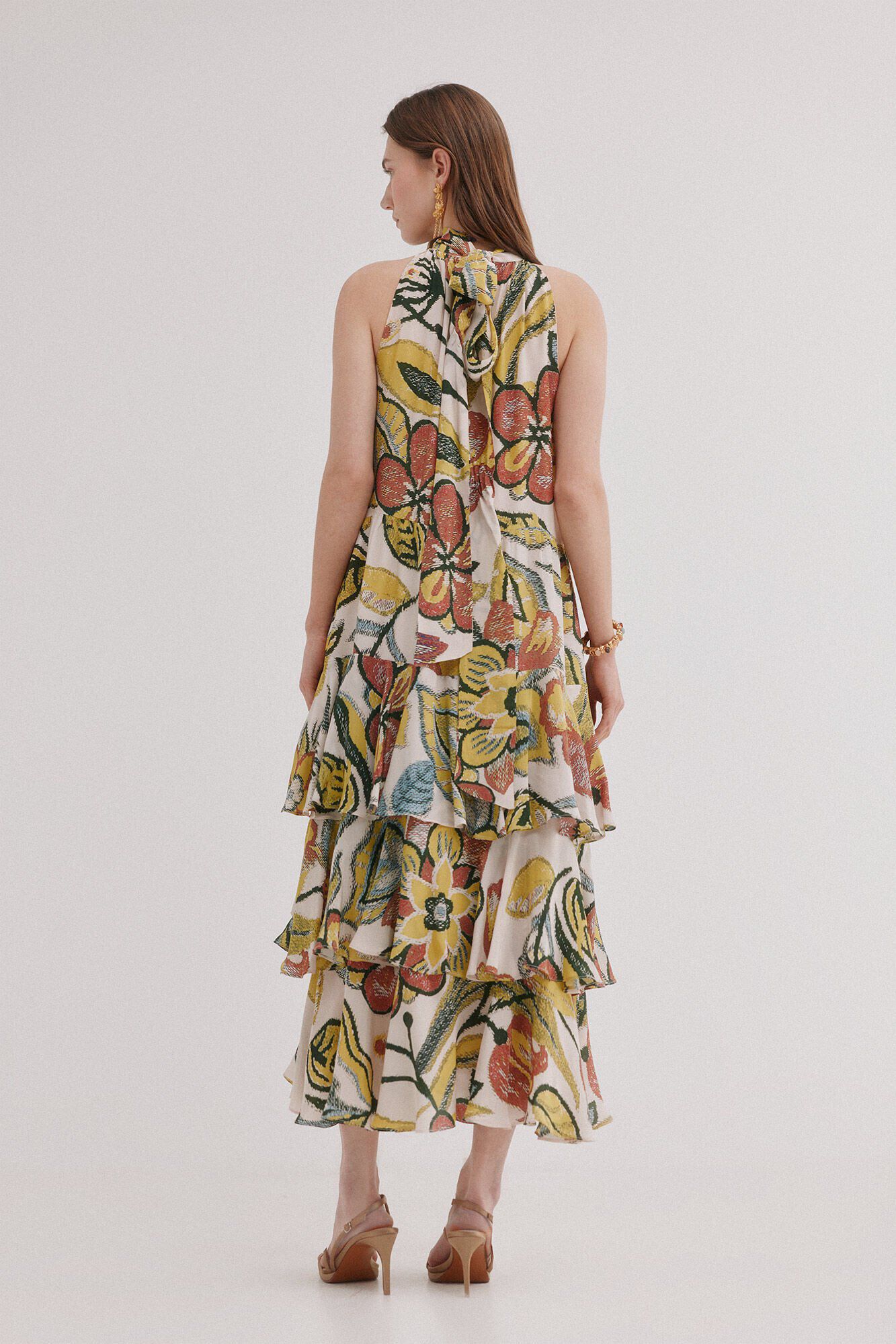 Hoss Intropia Alexandra.Vestido estampado Multicolor