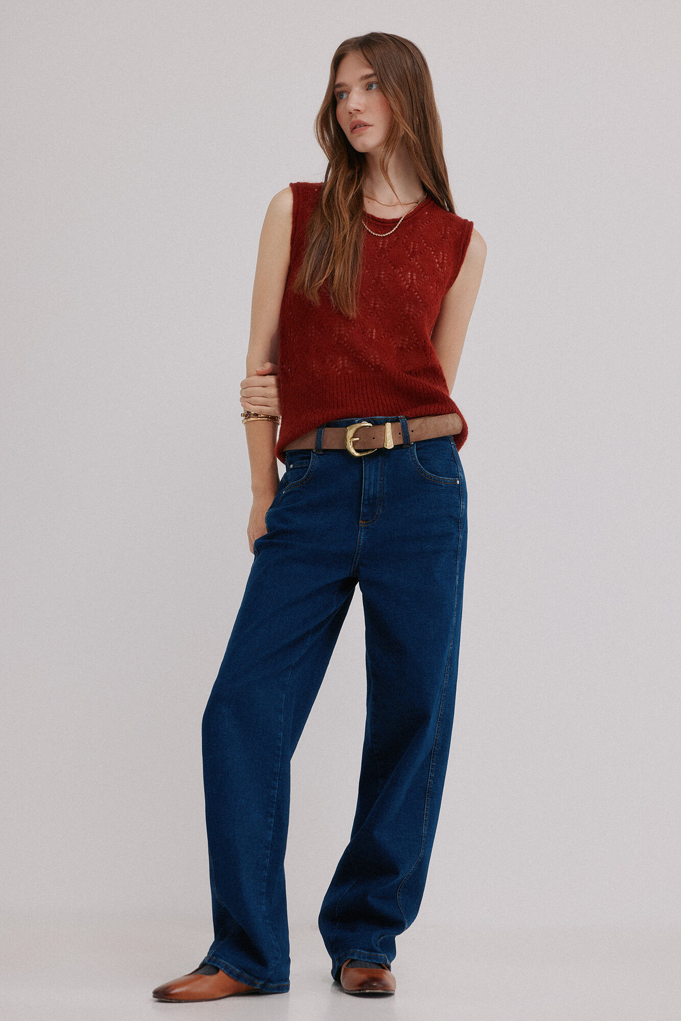 Hoss Intropia Irma. Top calado