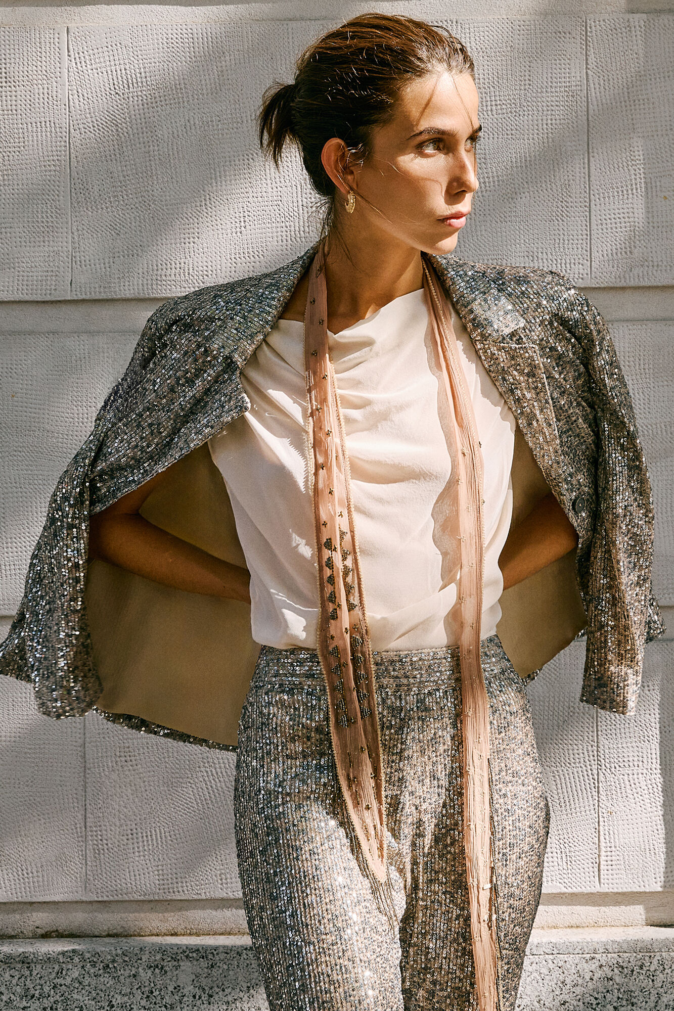 Hoss Intropia Blazer de lentejuelas Emilia