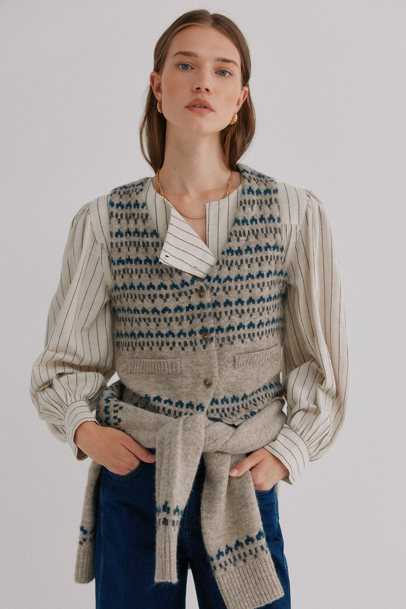 Hoss Intropia Nela. Chaleco de punto