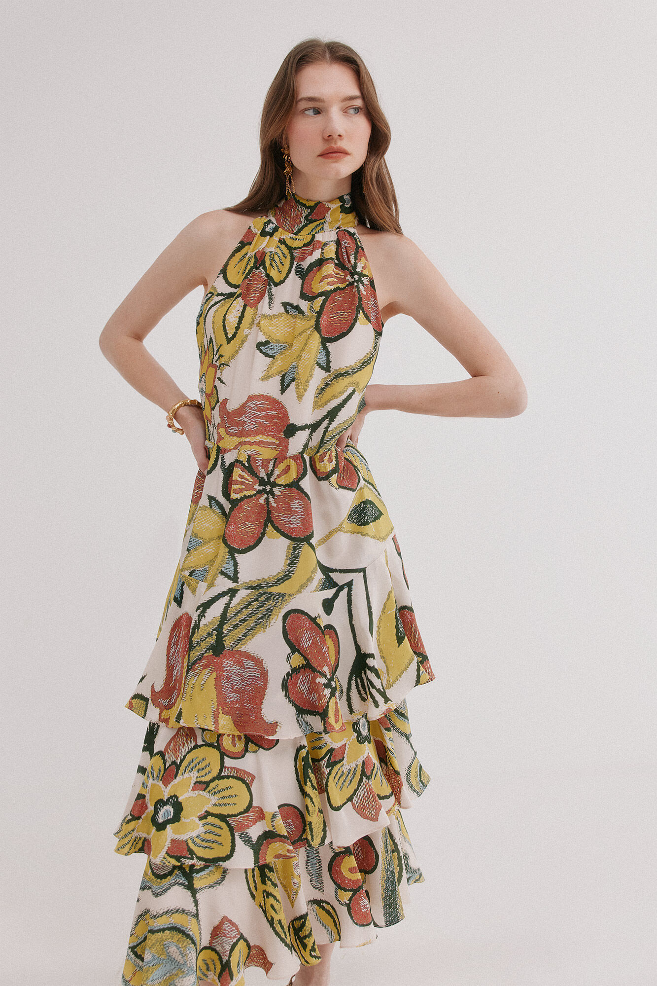 Hoss Intropia Alexandra.Vestido estampado