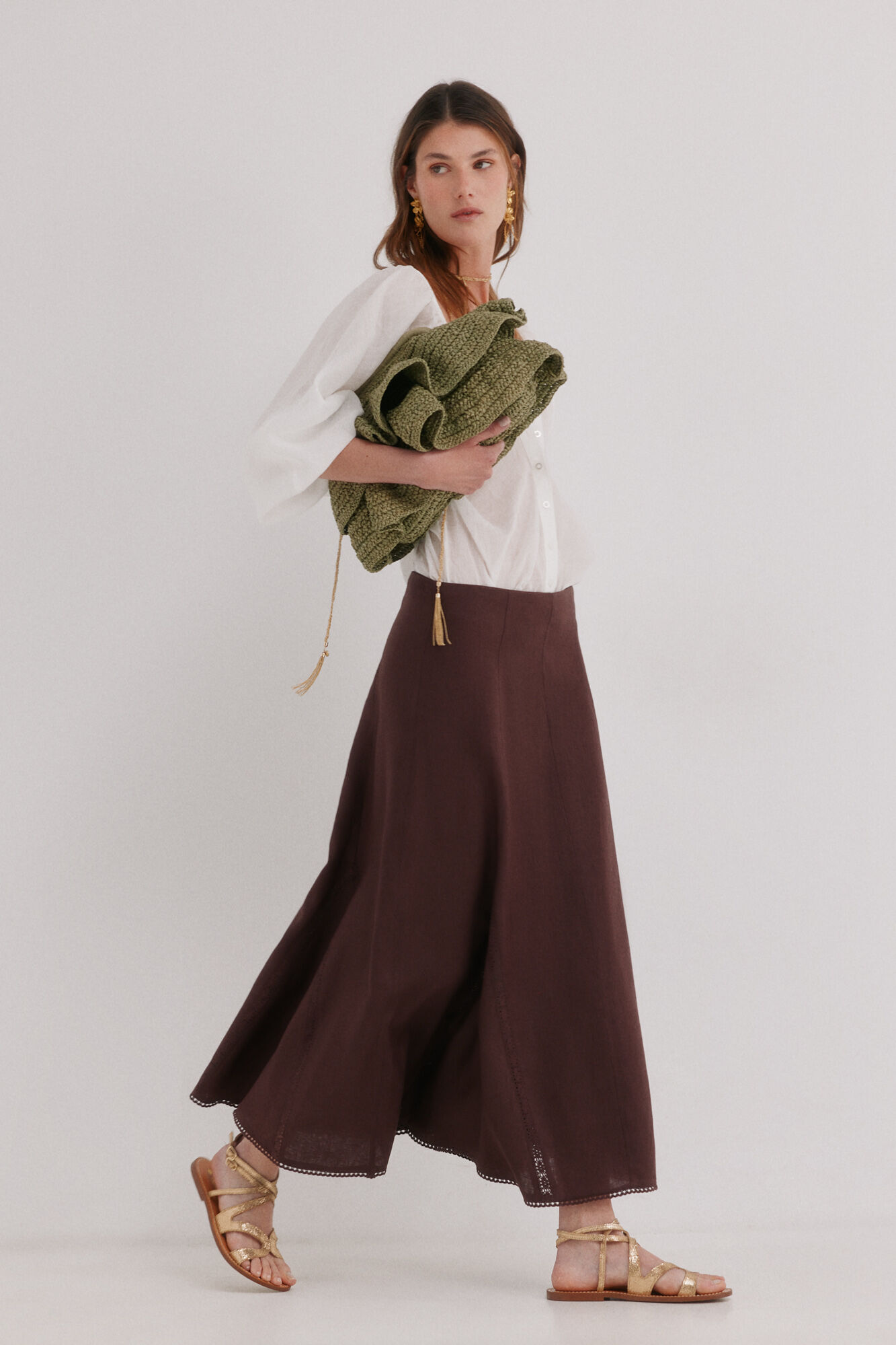 Hoss Intropia Raina. Falda midi