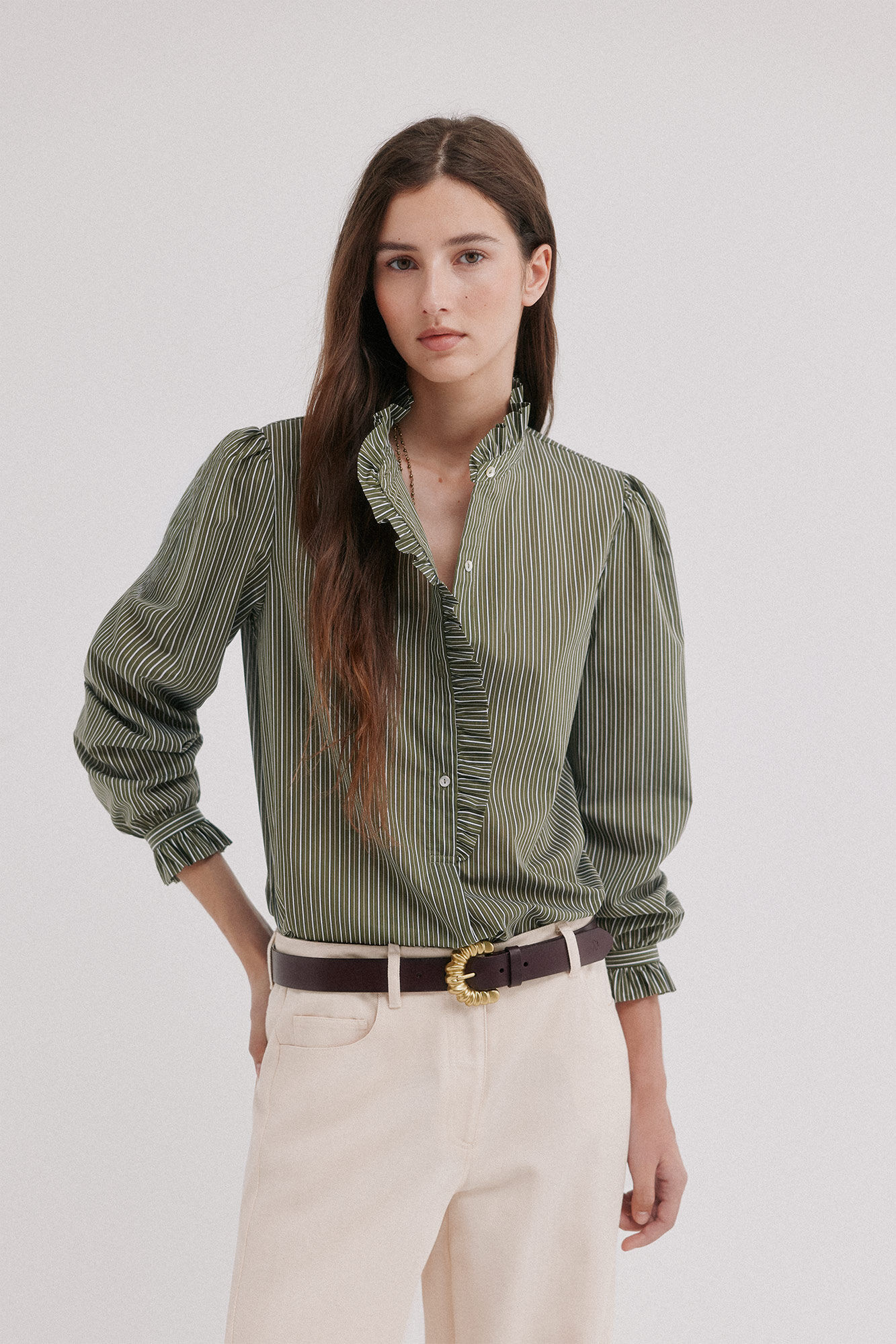 Hoss Intropia Cristela. Camisa de rayas