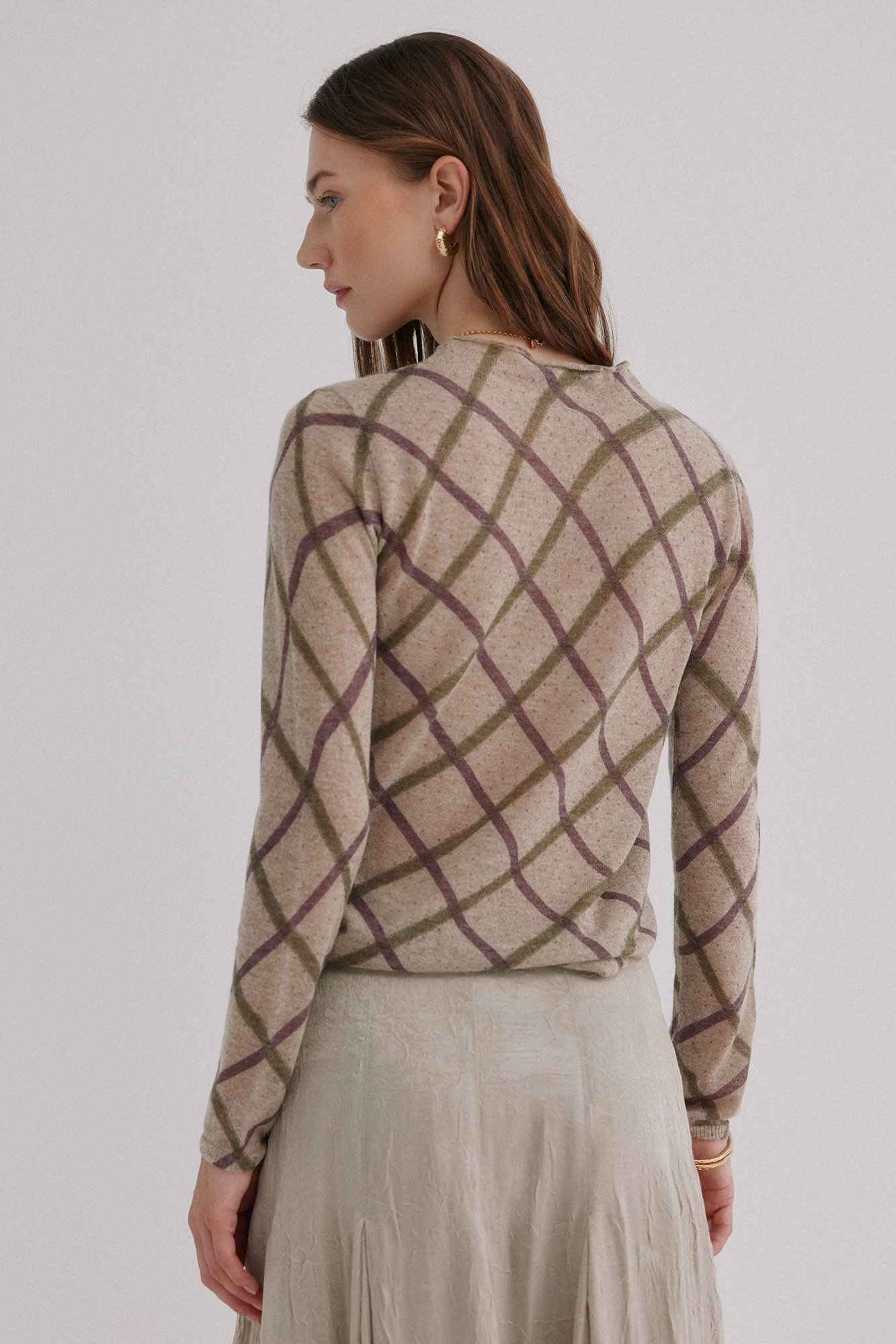 Hoss Intropia Nora. Top estampado Beige