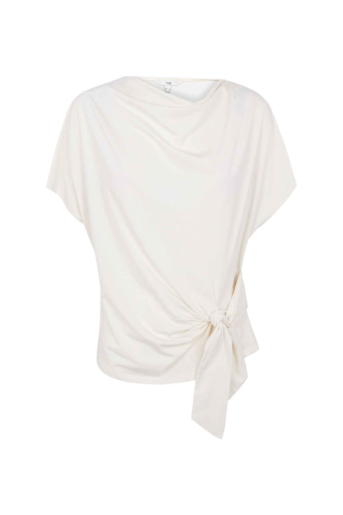 Hoss Intropia Mele. Camiseta tejido flu&iacute;do Beige