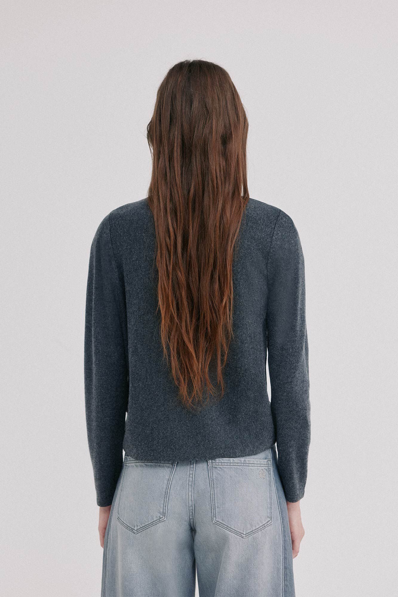 Hoss Intropia Idalia. Su&eacute;ter drapeado Gris