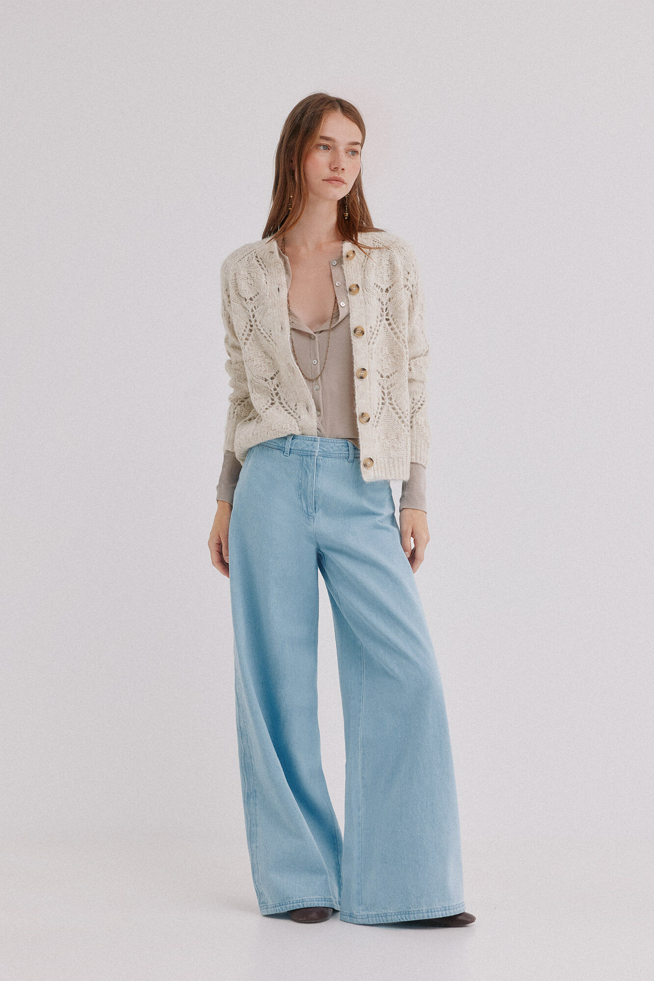 Hoss Intropia Brianna. Denim recto
