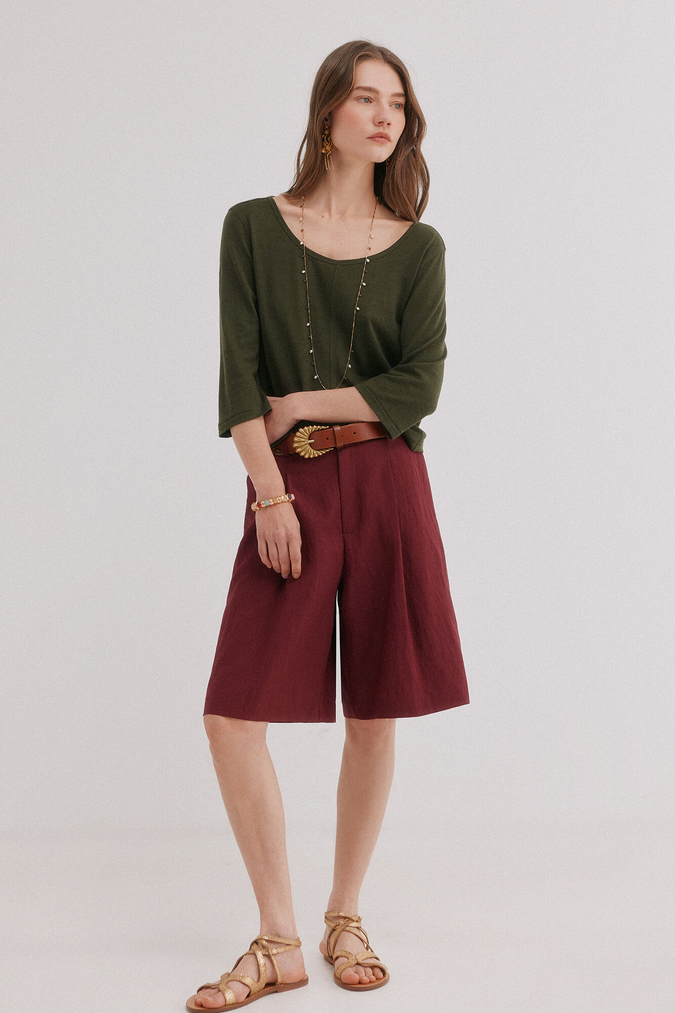 Hoss Intropia Mona. Camiseta escote redondo