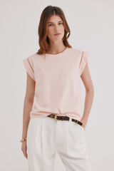 Hoss Intropia Mafi. Camiseta escote redondo Rosa