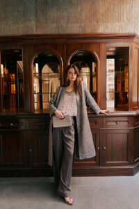 Hoss Intropia Eva. Kimono de jacquard