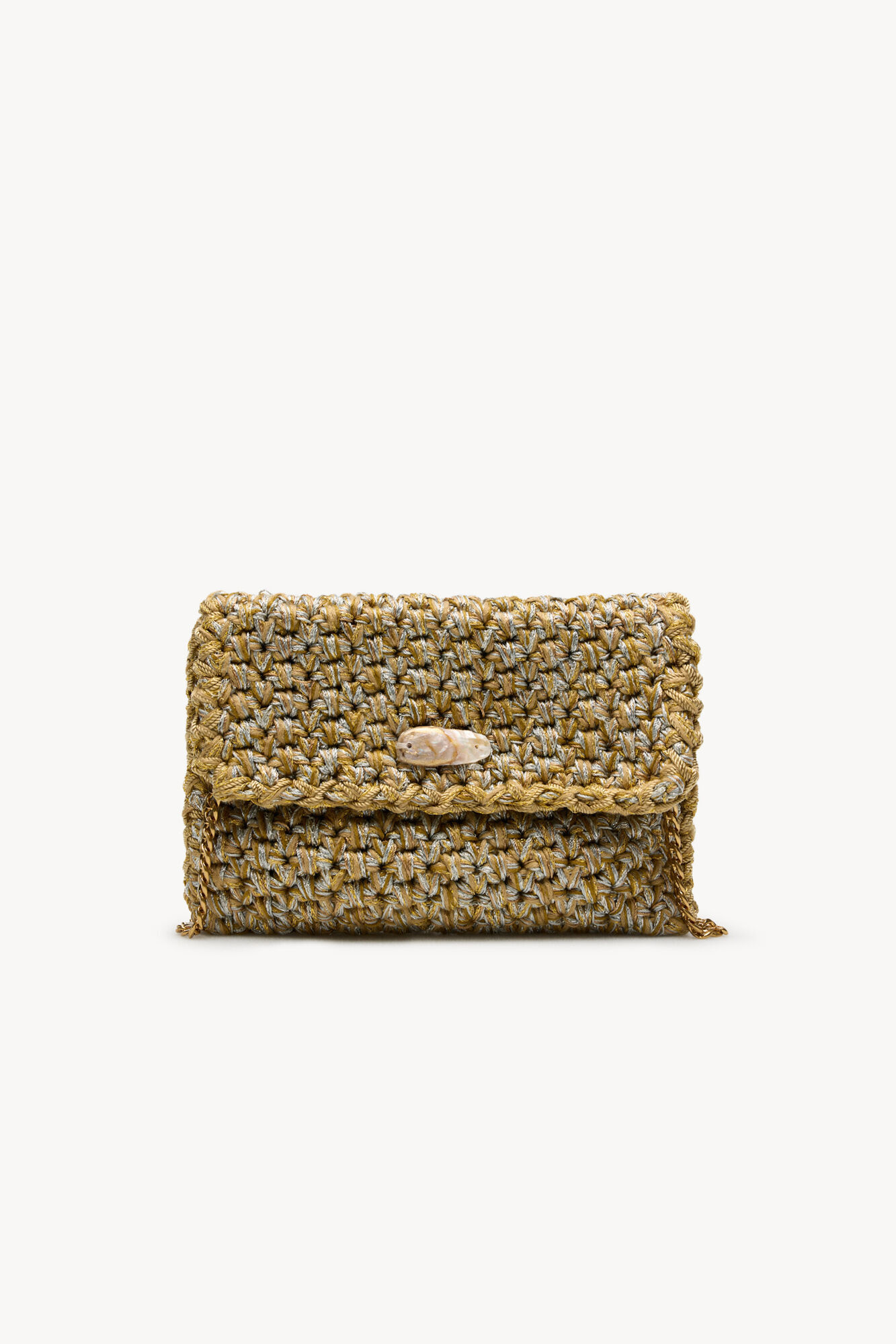 Hoss Intropia Numa. Bolsa trenzada de tejido