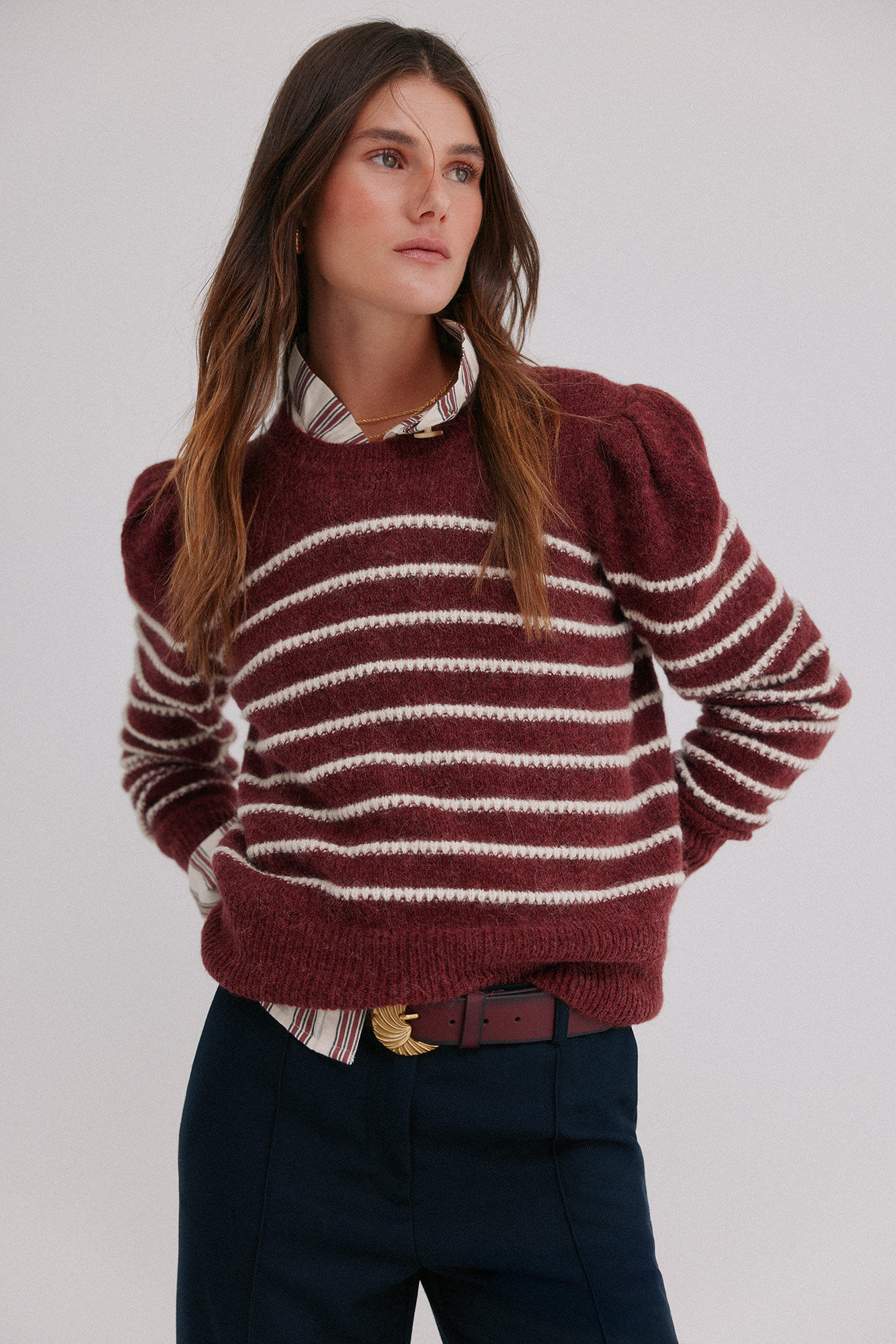 Hoss Intropia Ninnette. Su&eacute;ter a rayas