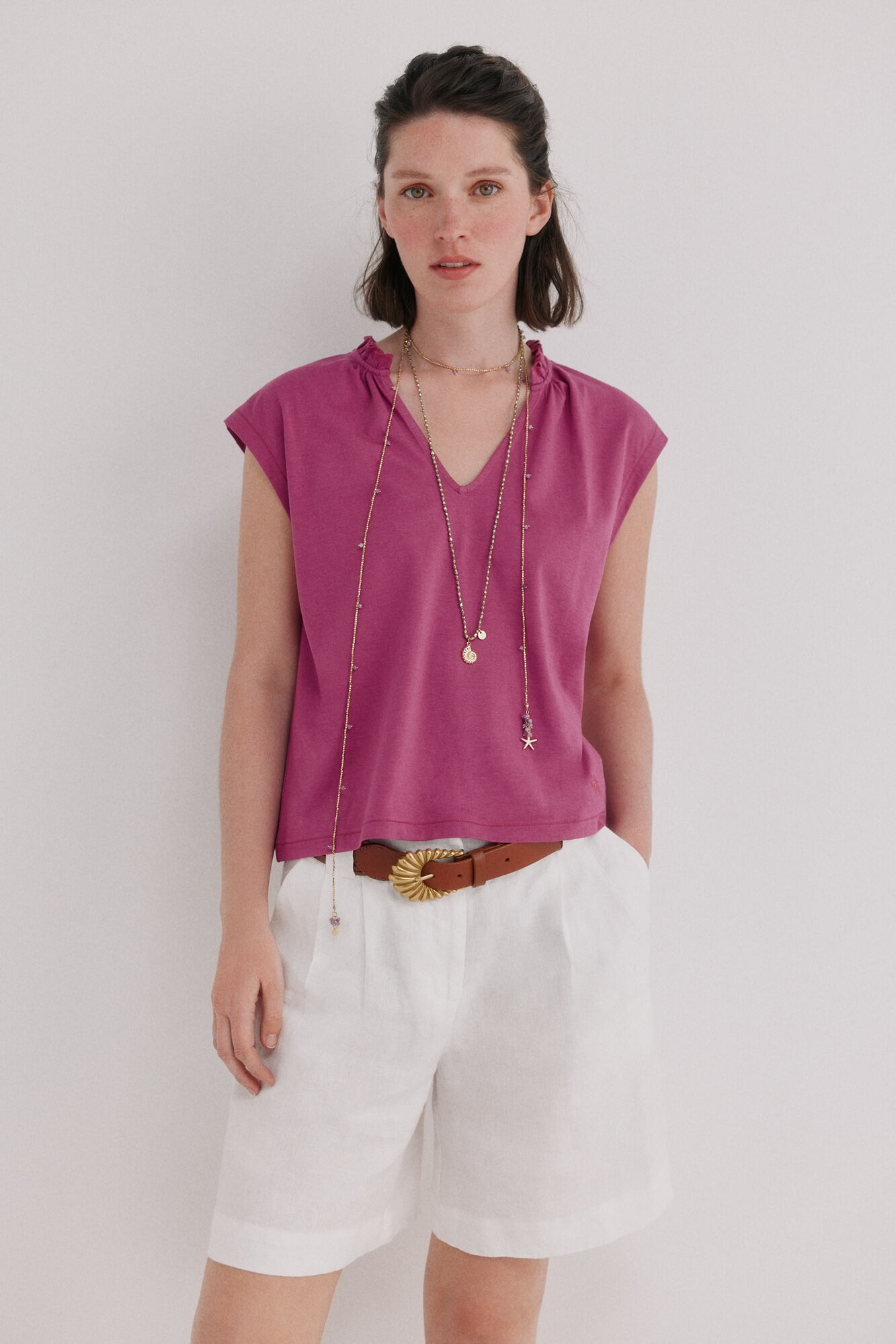 Hoss Intropia Morgane. Playera fluida