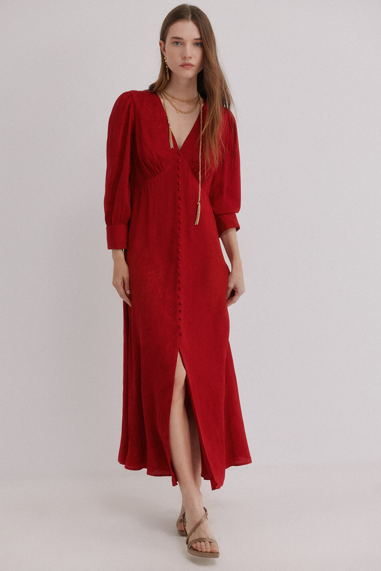 Hoss Intropia Alicia. Vestido jacquard