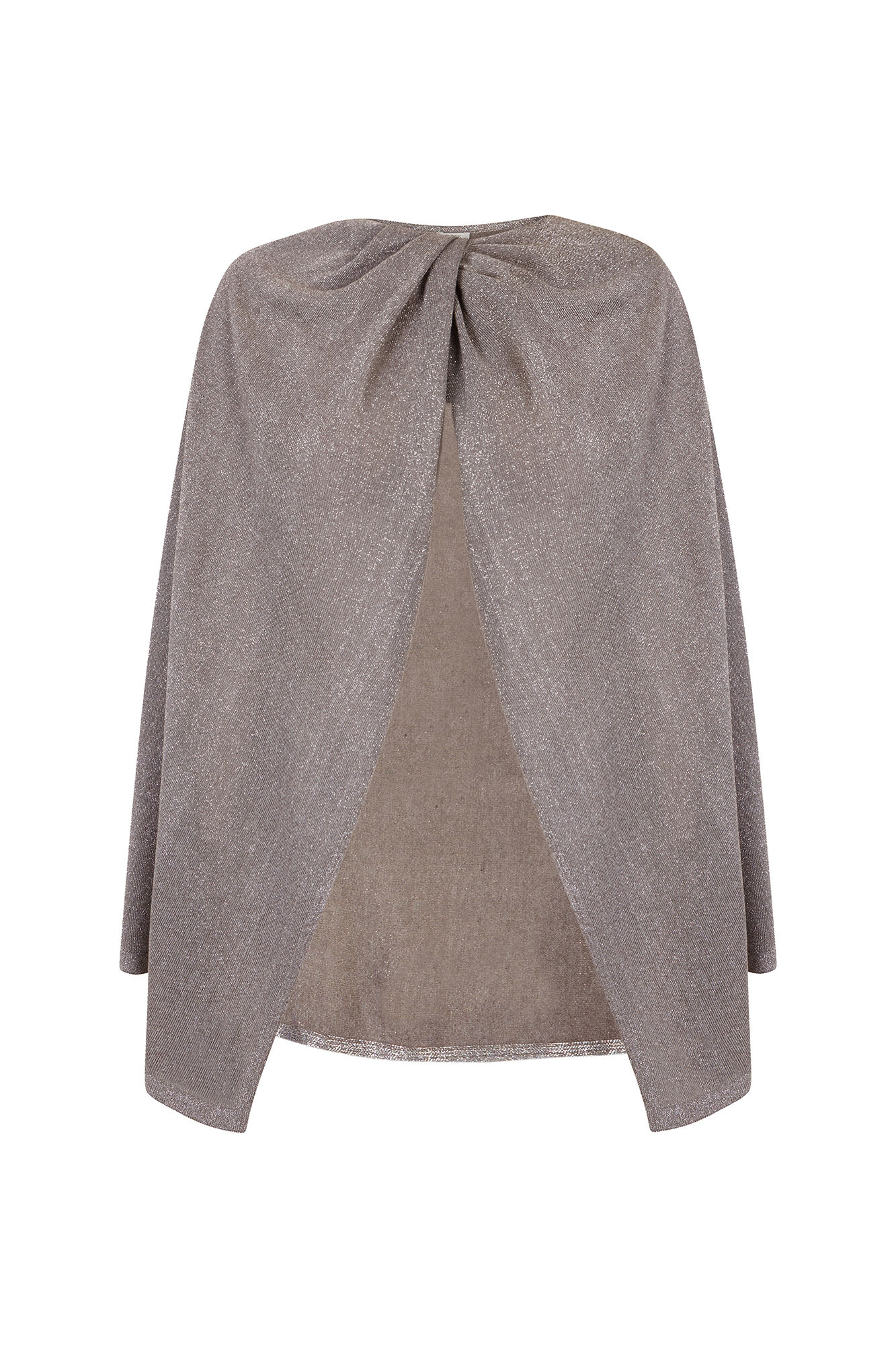 Hoss Intropia Laila. Capa nudo brillo Gris