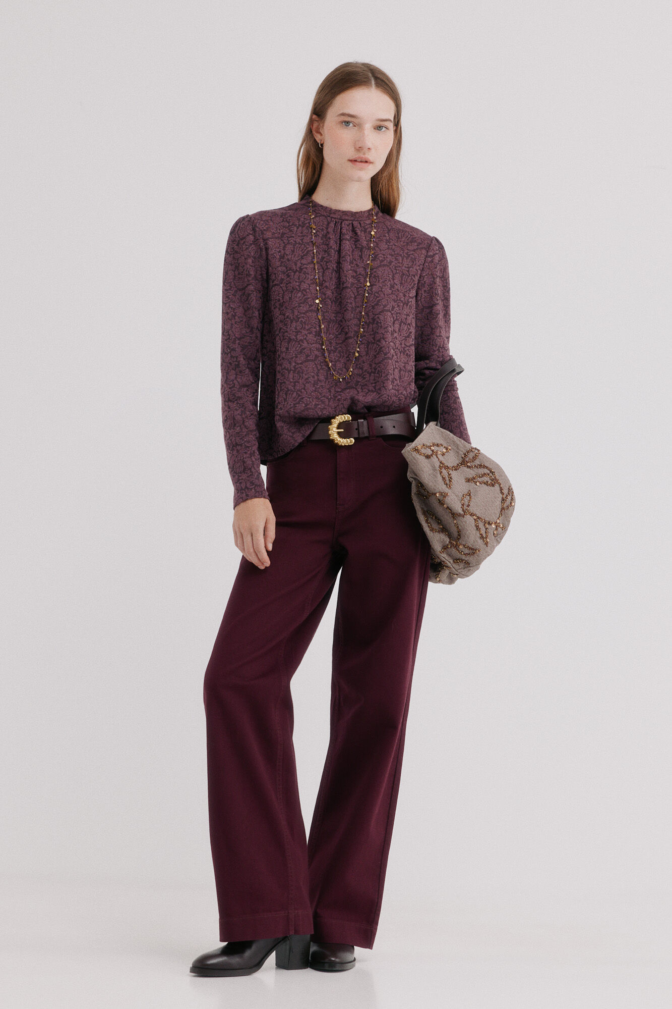 Hoss Intropia Mirel. Playera textura