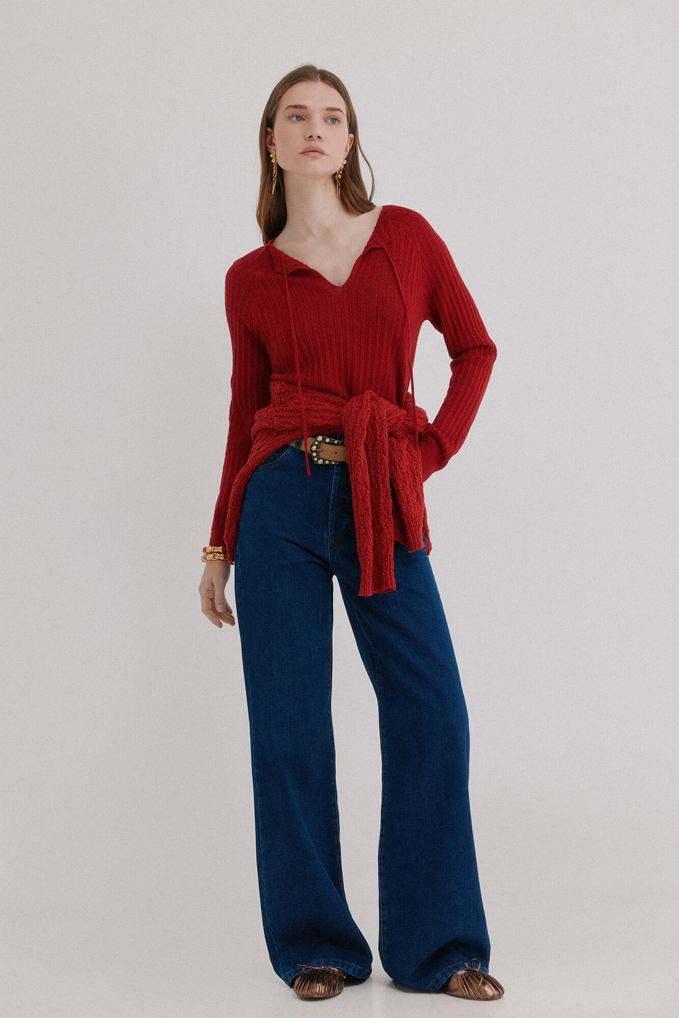 Hoss Intropia Imala. Jersey calado