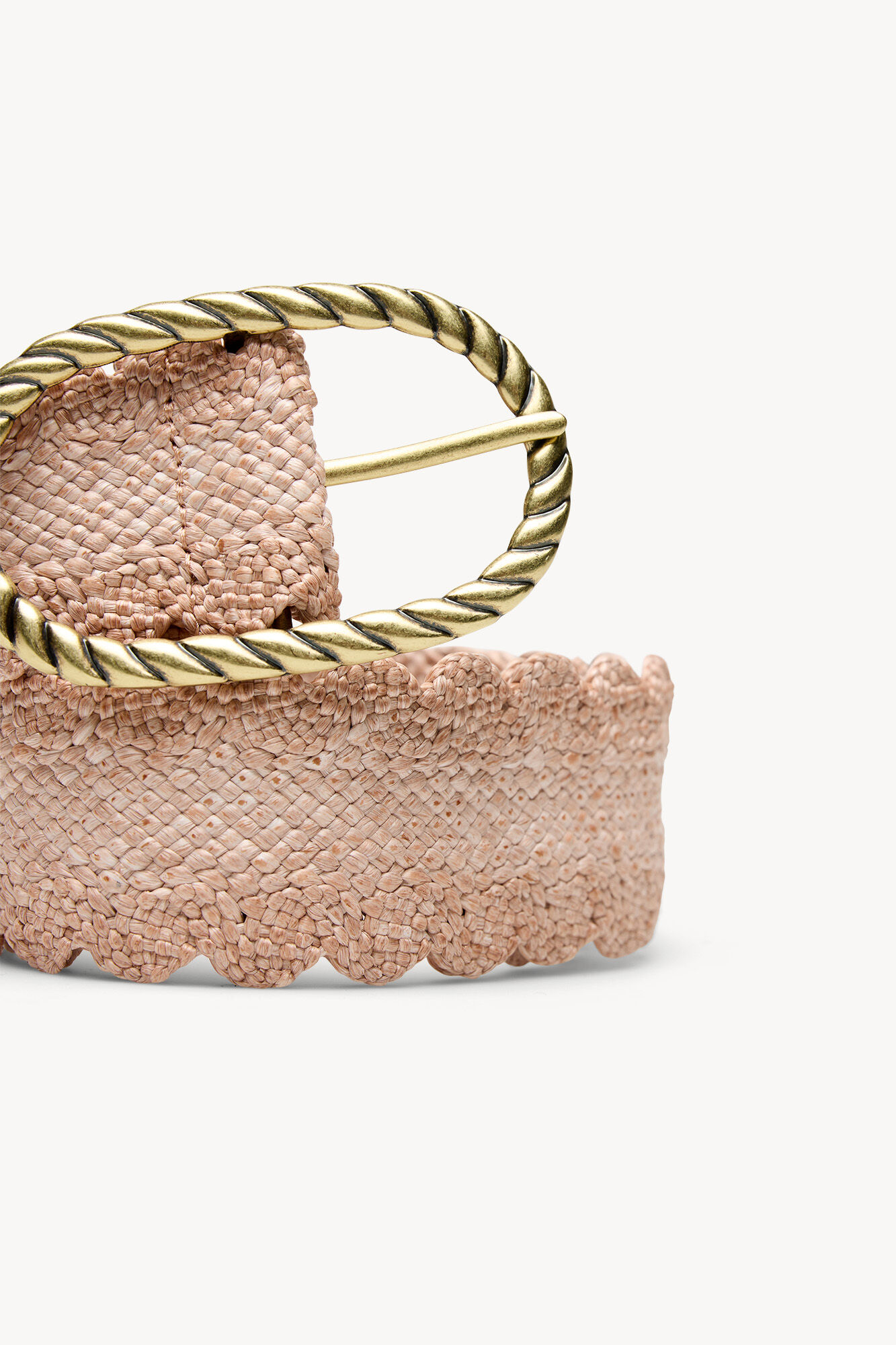 Hoss Intropia Lauren. Cintur&oacute;n de rafia