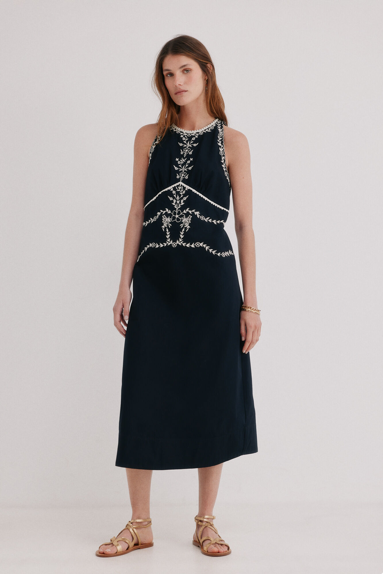 Hoss Intropia Asunci&oacute;n. Vestido algod&oacute;n