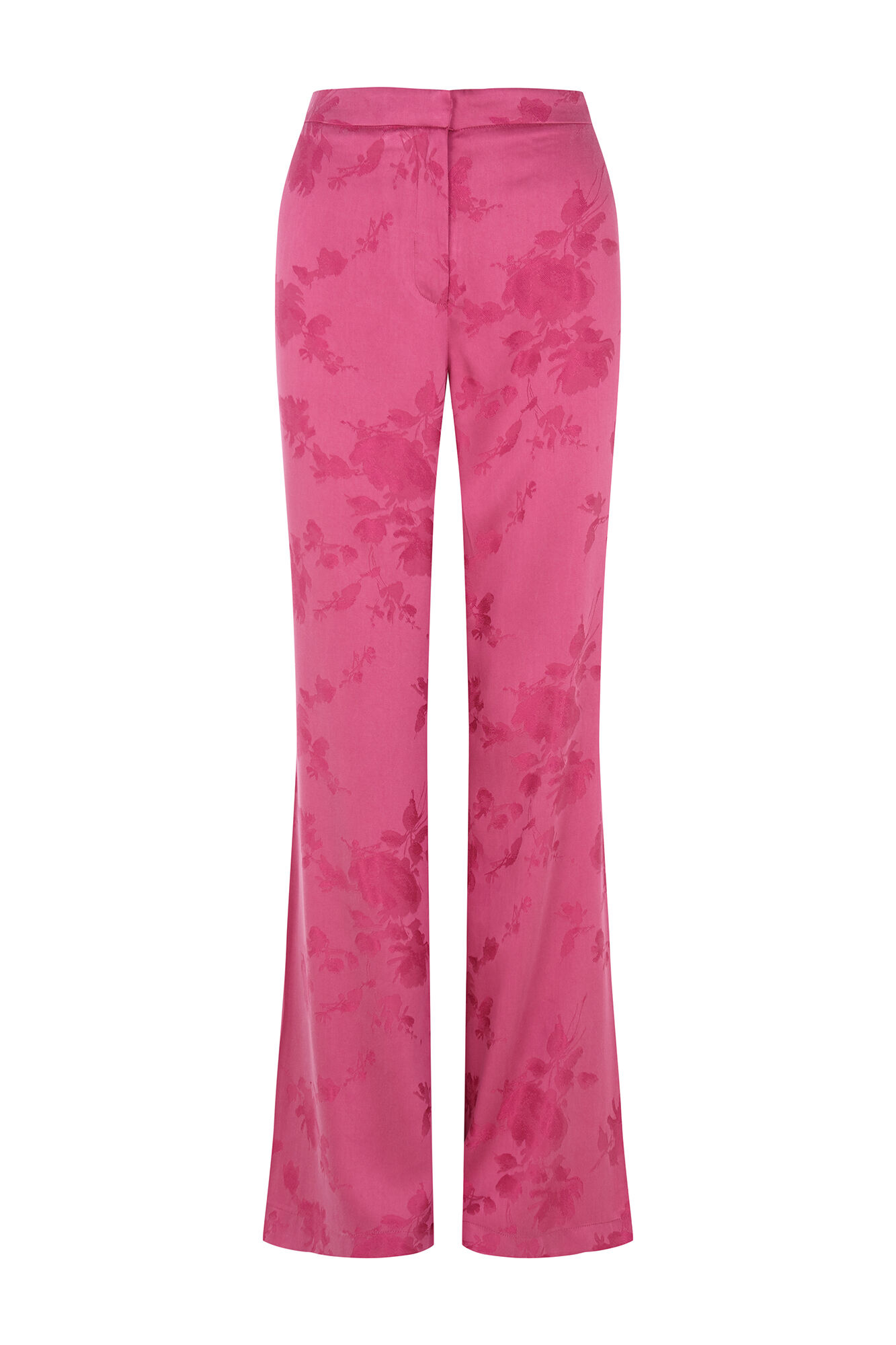 Hoss Intropia Pilar. Pantal&oacute;n jacquard Rosa