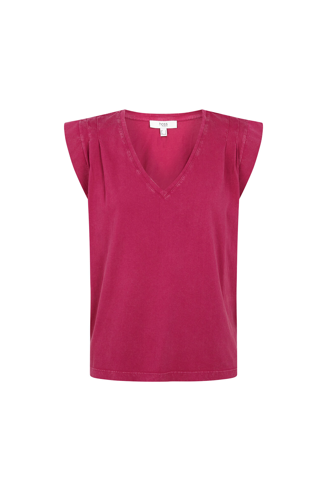 Hoss Intropia Manuela. Camiseta lavada Rosa