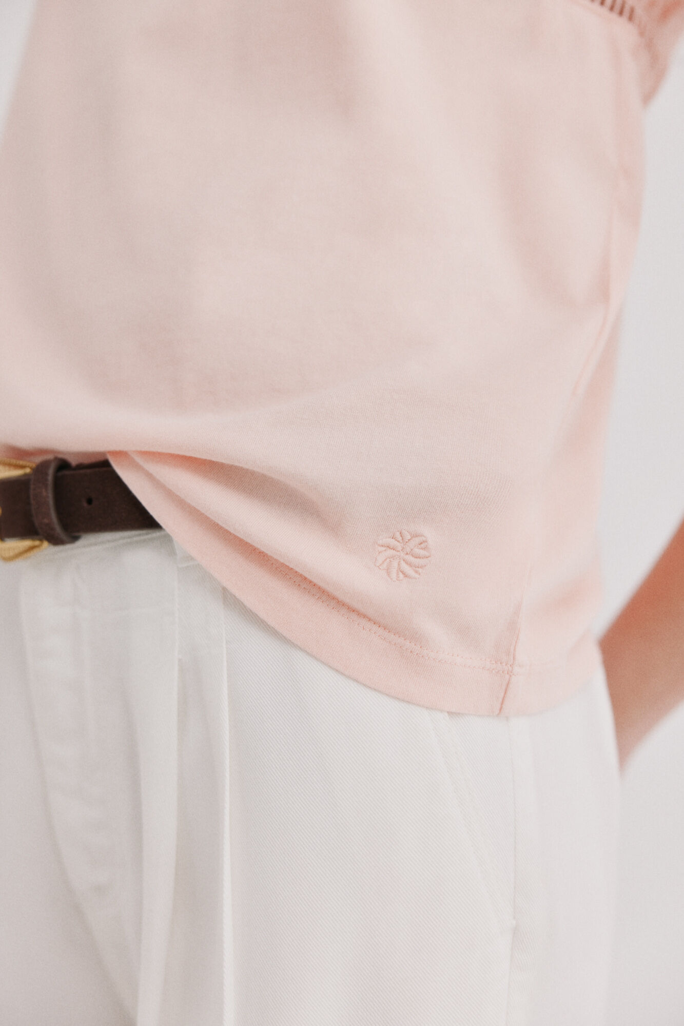 Hoss Intropia Mafi. Camiseta escote redondo Rosa