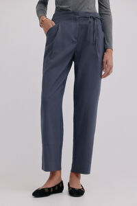 Hoss Intropia Piper. Pantal&oacute;n con lazo