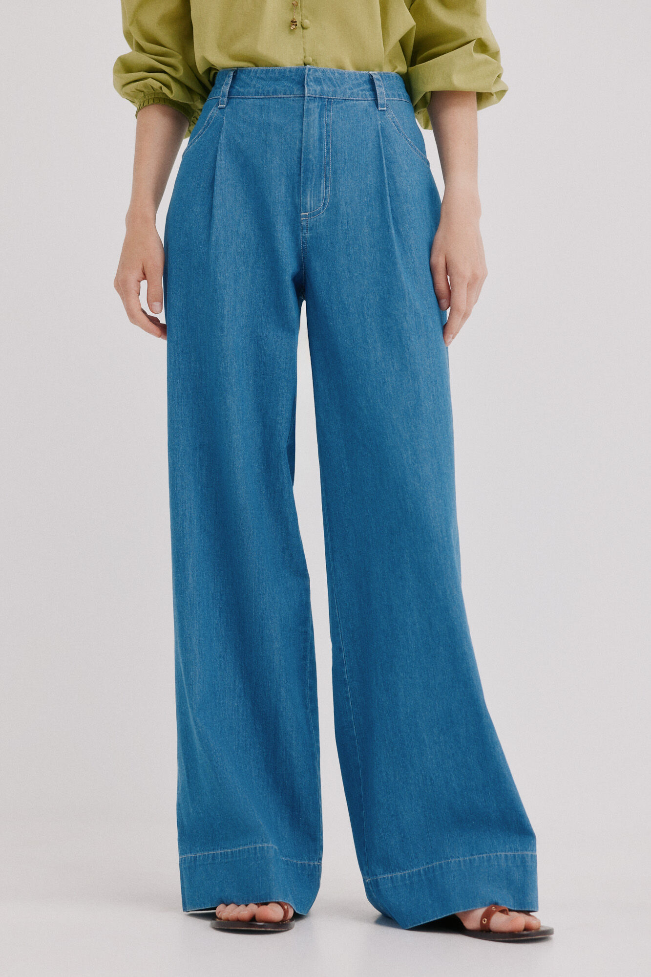 Hoss Intropia Bibiana. Jeans pernera ancha