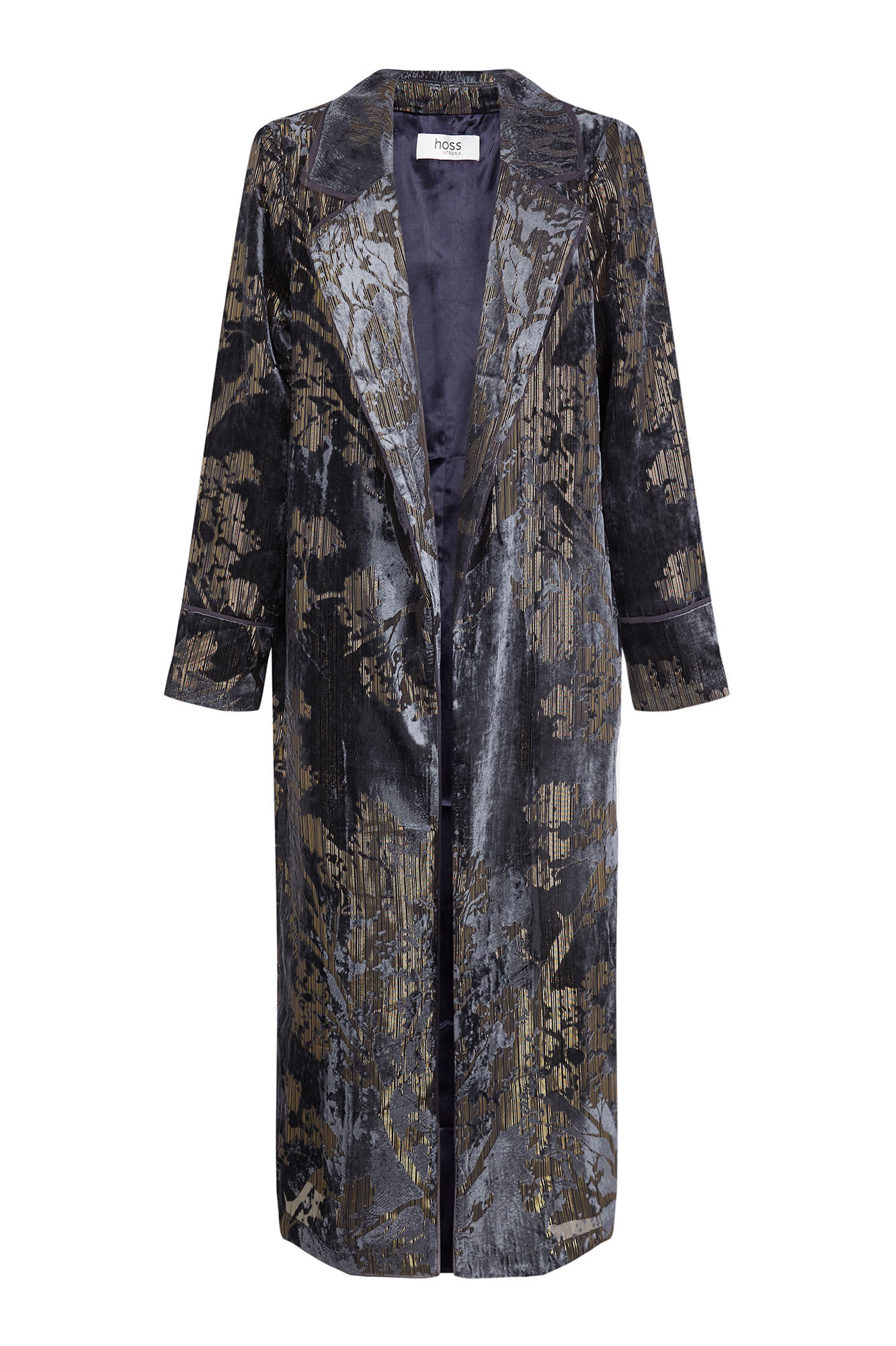 Hoss Intropia Elodie. Chamarra jacquard Azul marino