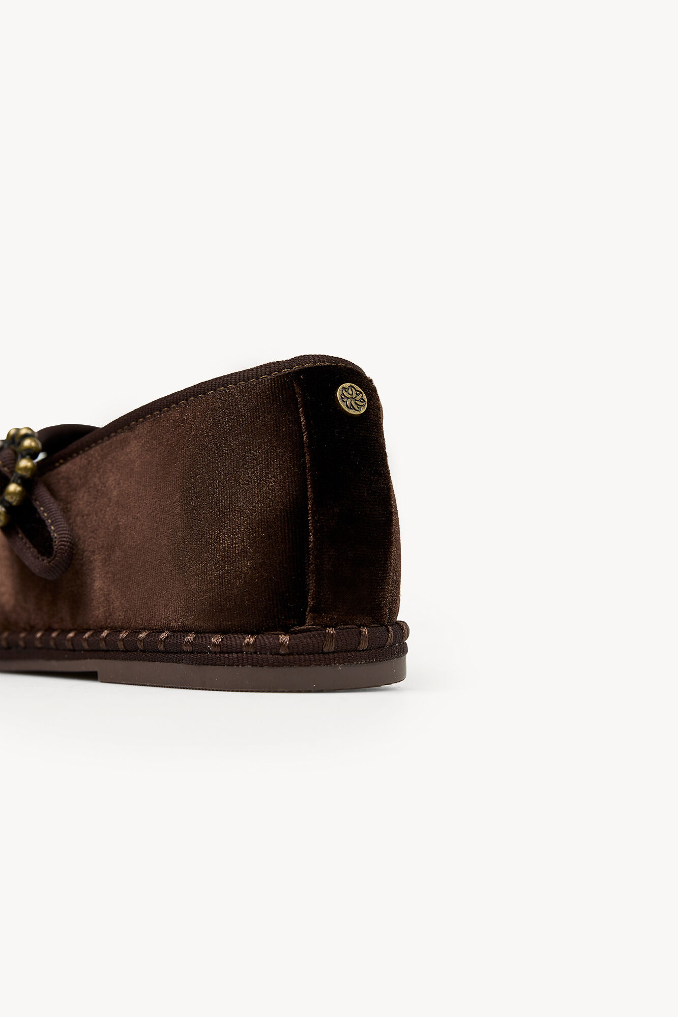 Hoss Intropia Marina. Veneciana tiras cruzadas Marron