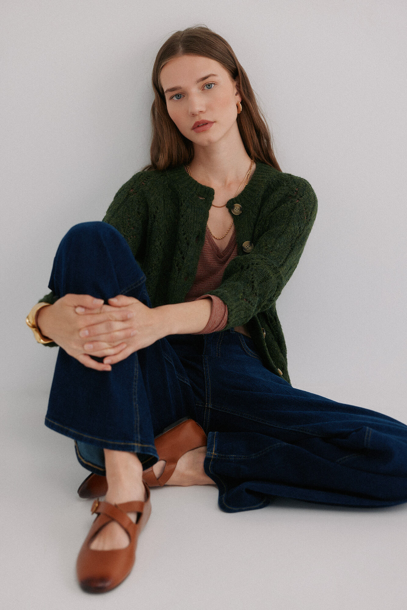 Hoss Intropia Ivette. C&aacute;rdigan calado