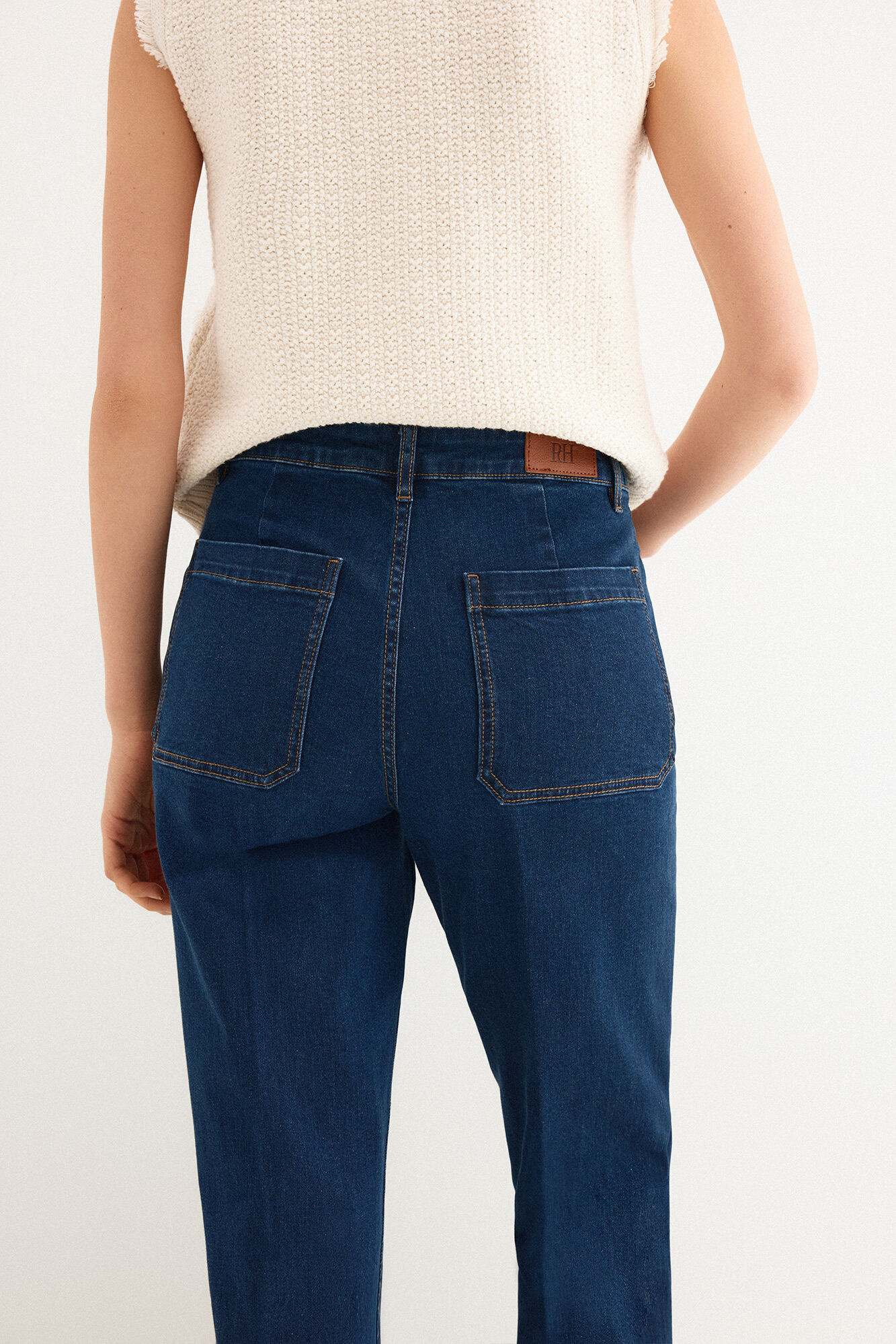 Pedro del Hierro Jeans stove pipe Azul