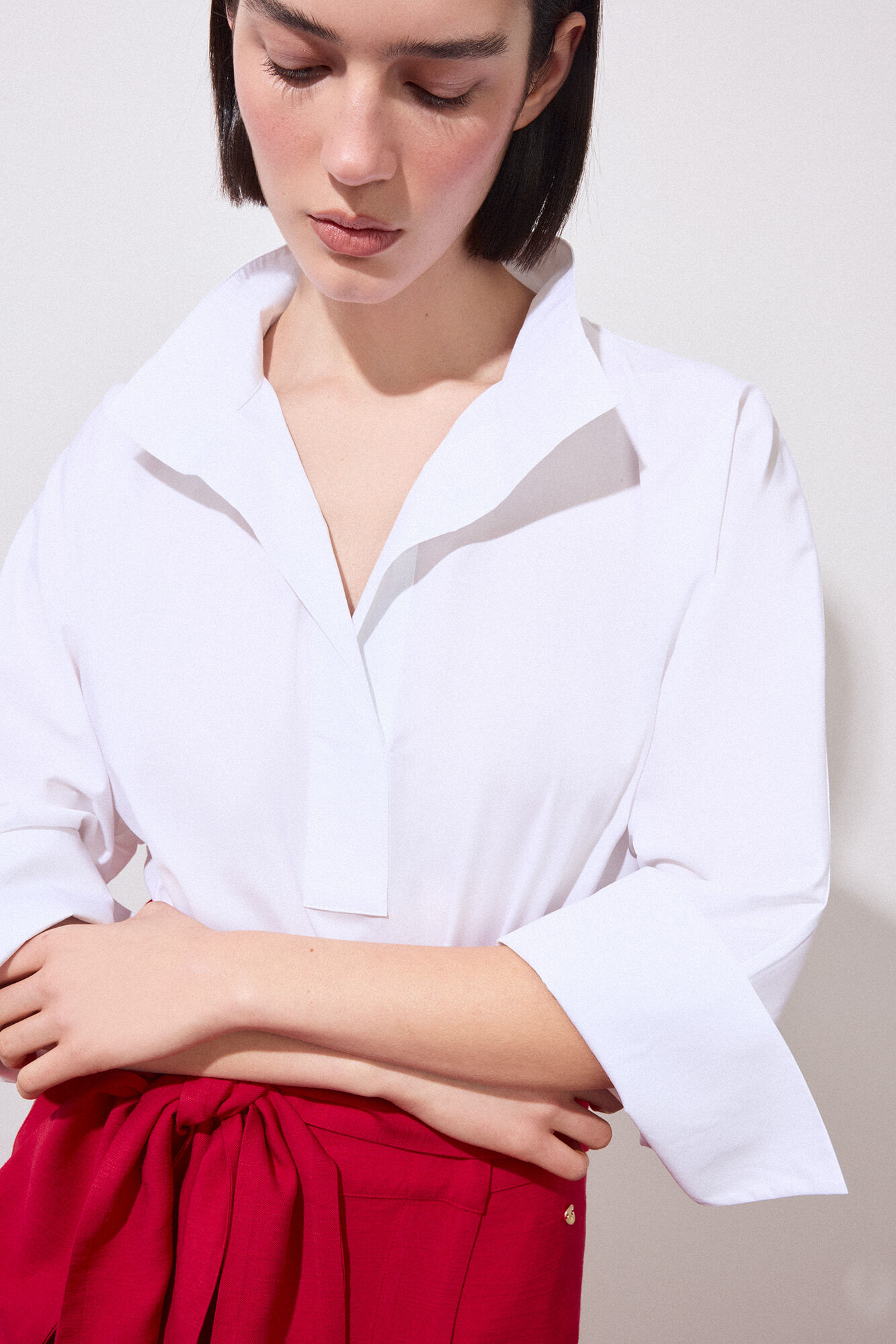 Pedro del Hierro Camisa lisa amplia
