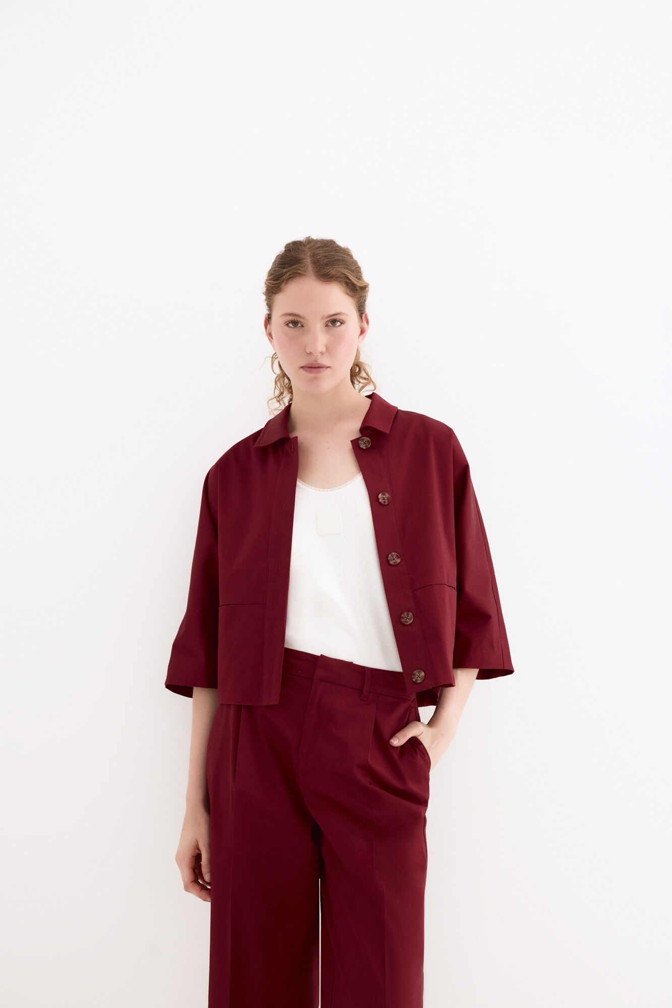 Pedro del Hierro Chaqueta de popel&iacute;n