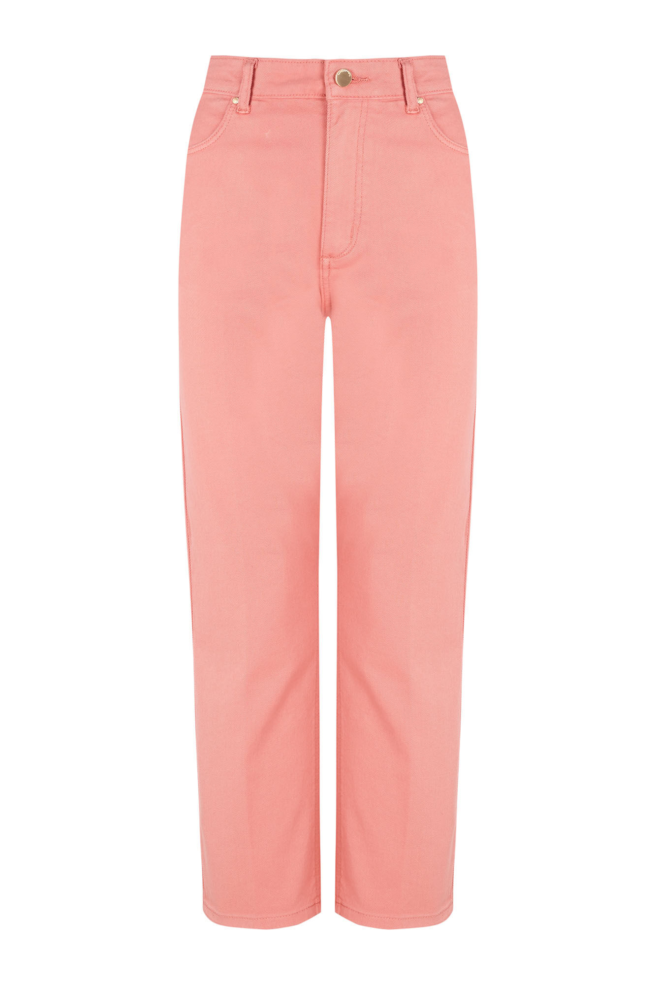 Pedro del Hierro Jeans capri rectos b&aacute;sicos Coral