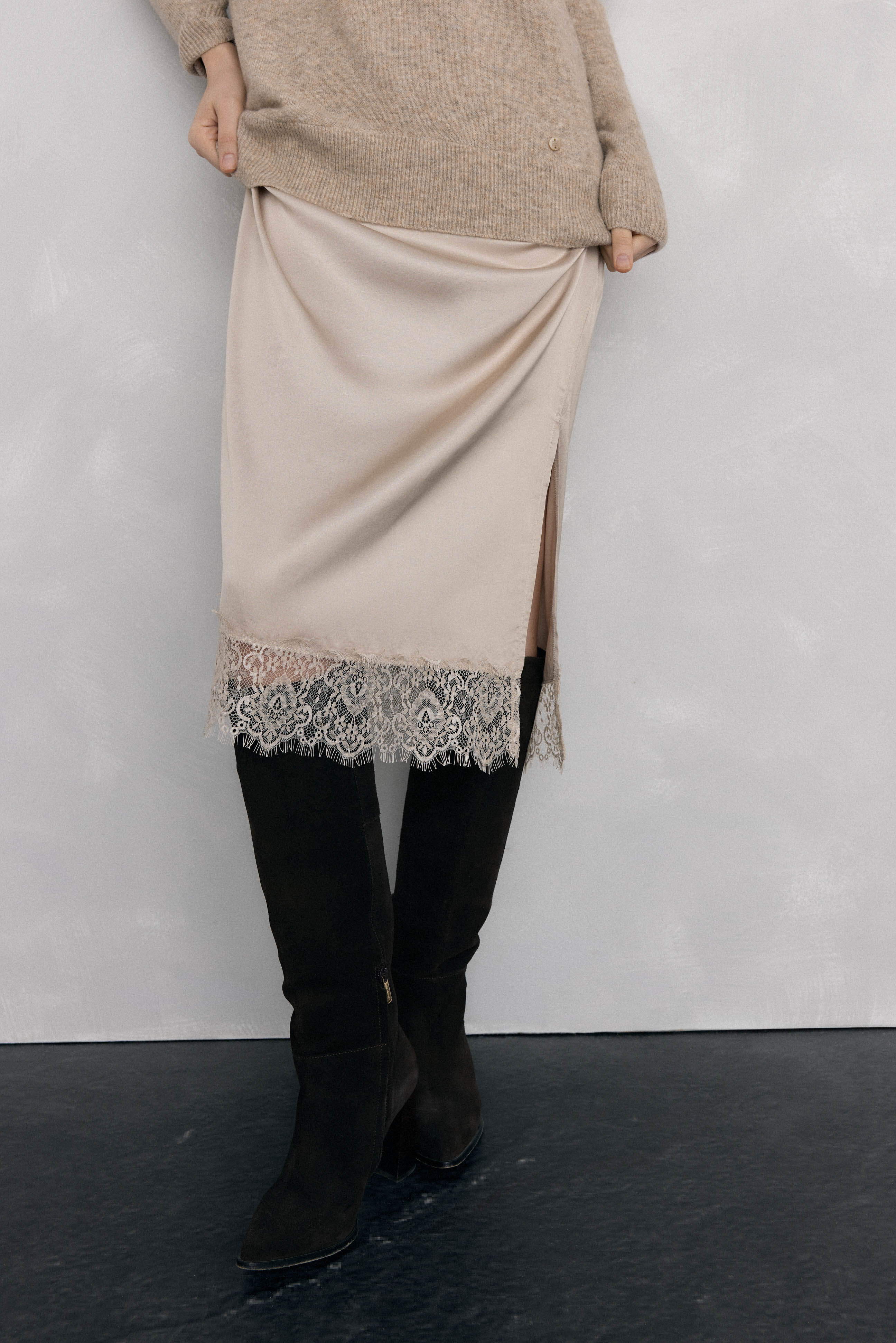 Pedro del Hierro Vestido de punto lencero