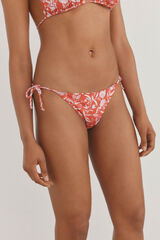 Pedro del Hierro Bikini panty de lazos Rojo
