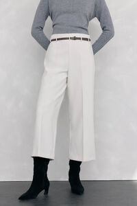 Pedro del Hierro Pantal&oacute;n culotte con cintur&oacute;n