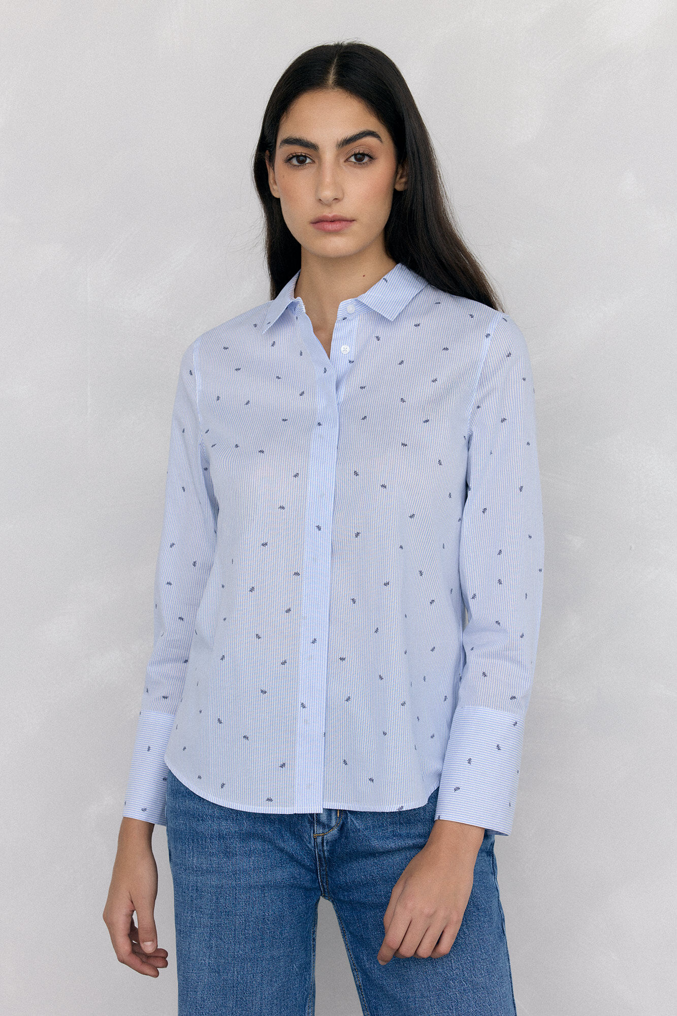 Pedro del Hierro Camisa b&aacute;sica de rayas easy iron