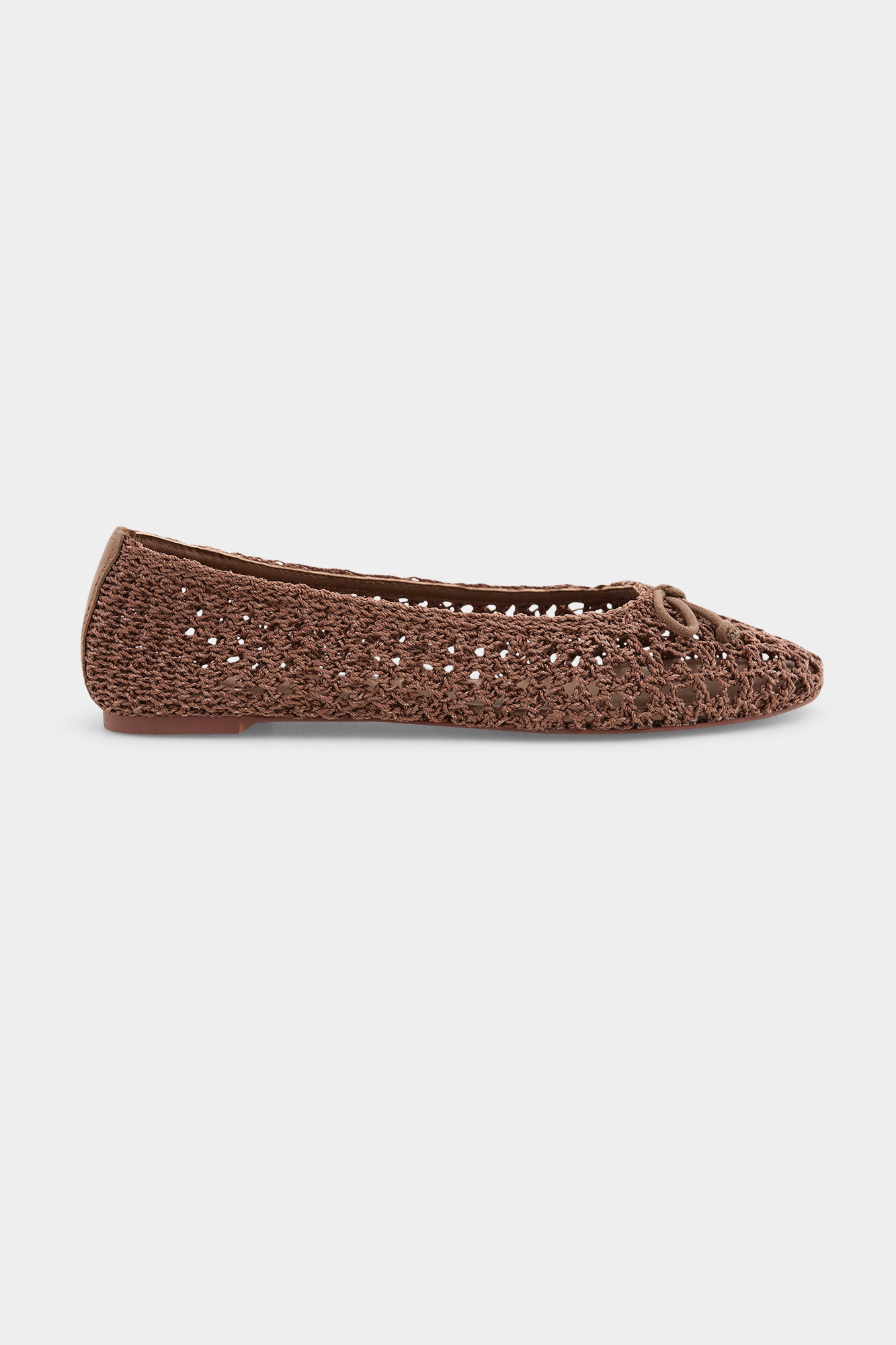Pedro del Hierro Bailarina crochet Beige